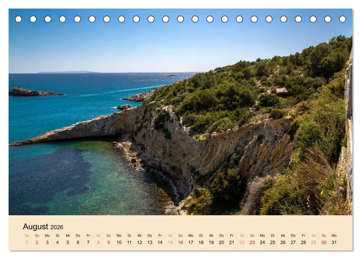 Bild: 9783457929834 | Ibiza Dalt Vila, Sa Penya und La Marina (Tischkalender 2026 DIN A5...