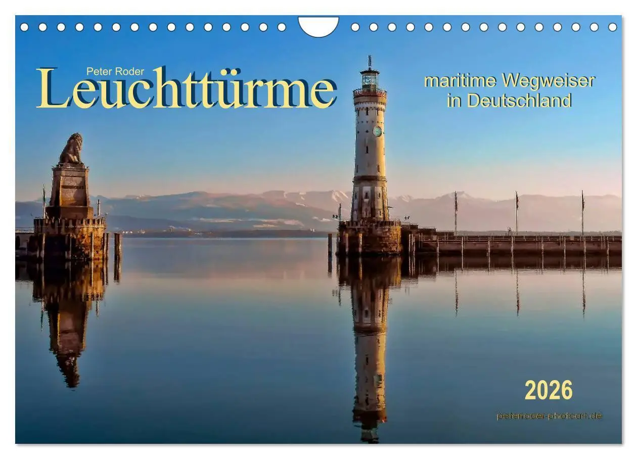 Cover: 9783516019834 | Leuchttürme - maritime Wegweiser in Deutschland (Wandkalender 2026...