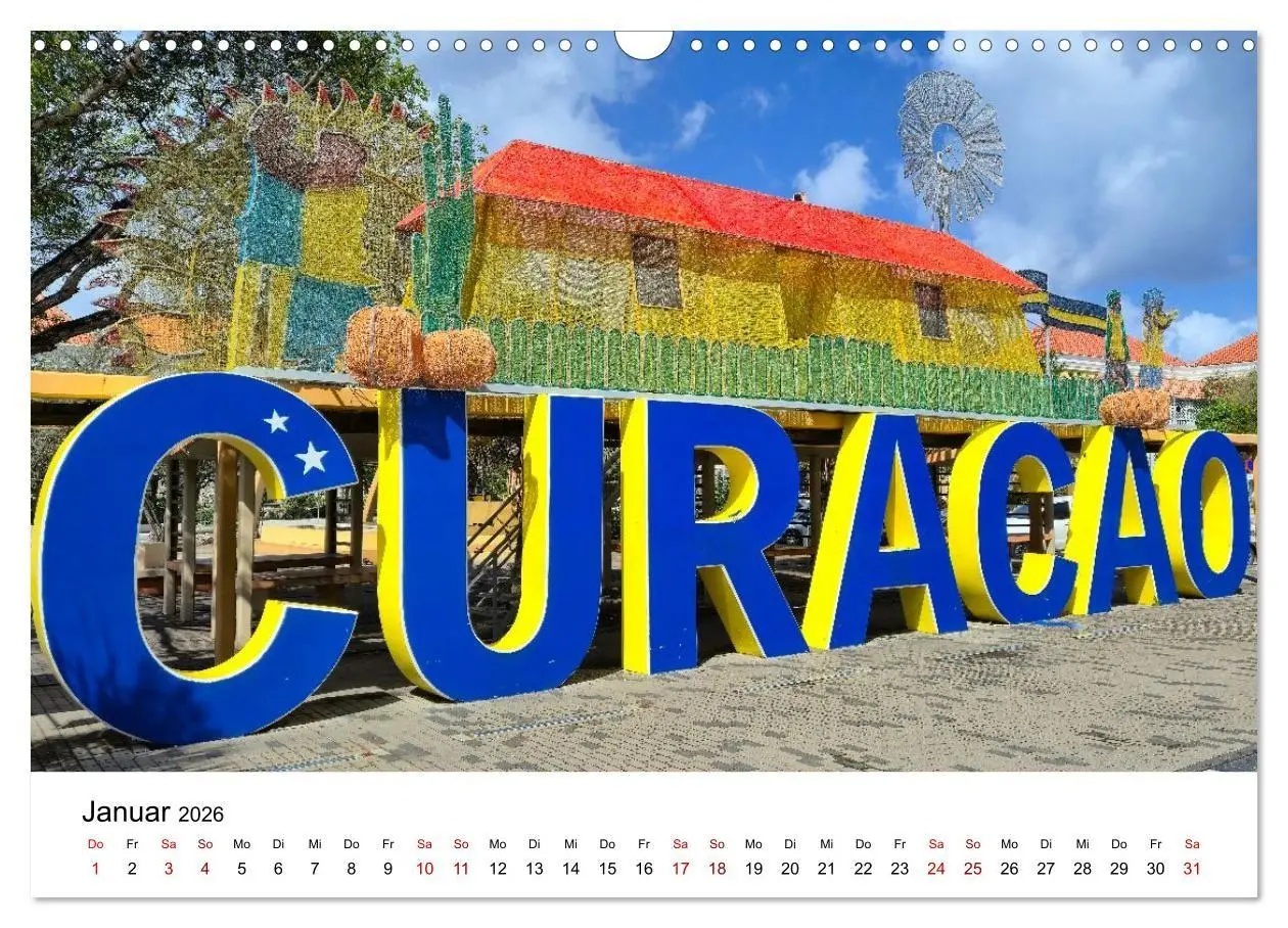 Bild: 9783516709834 | Willemstad - Die bunte Seite von Curaçao (Wandkalender 2026 DIN A3...
