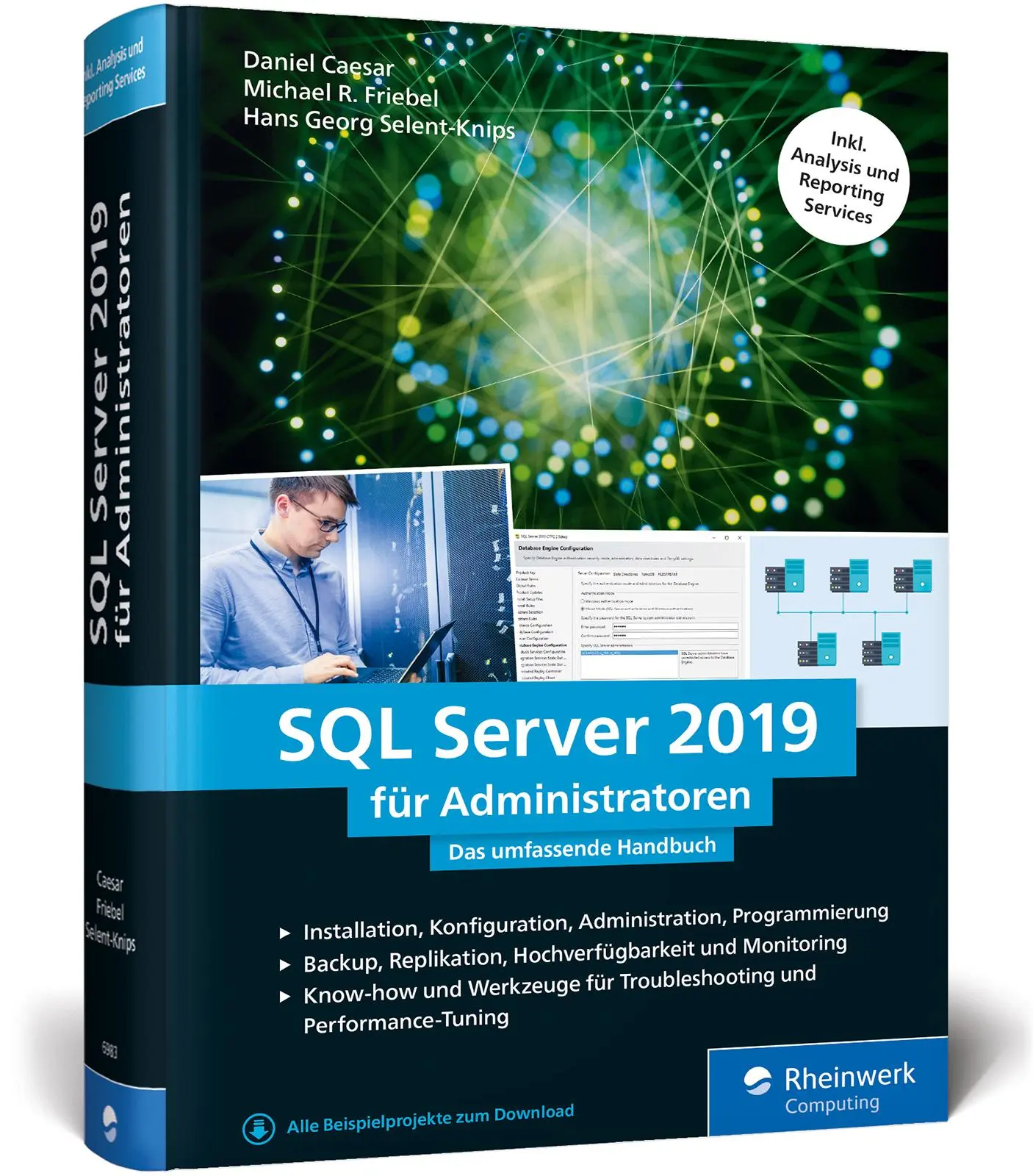 Cover: 9783836269834 | SQL Server 2019 für Administratoren | Daniel Caesar (u. a.) | Buch Cover: 9783836269834 | SQL Server 2019 für Administratoren | Daniel Caesar (u. a.) | Buch