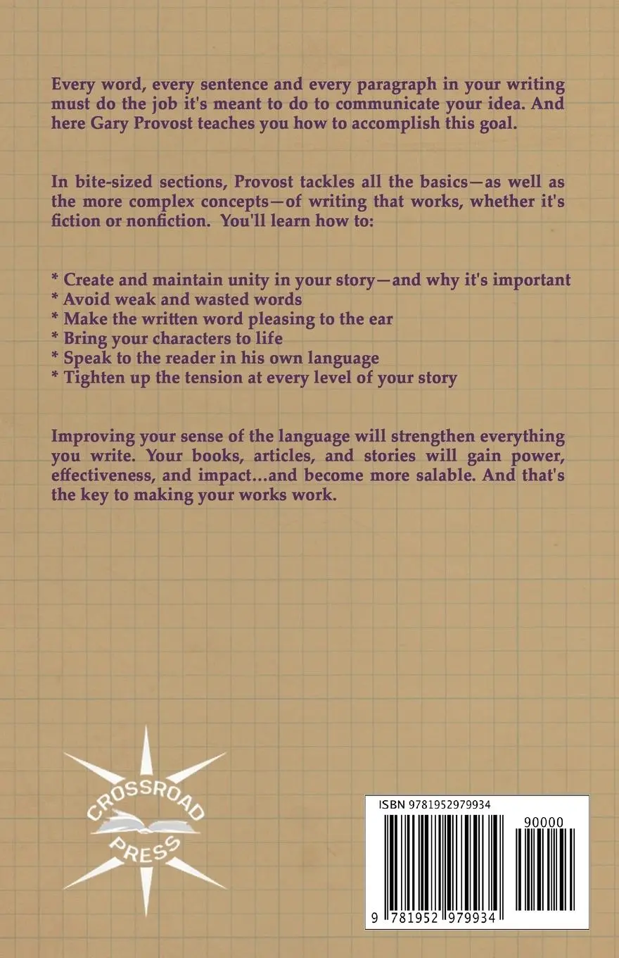 Rückseite: 9781952979934 | Make Your Words Work | Gary Provost | Taschenbuch | Englisch | 2020