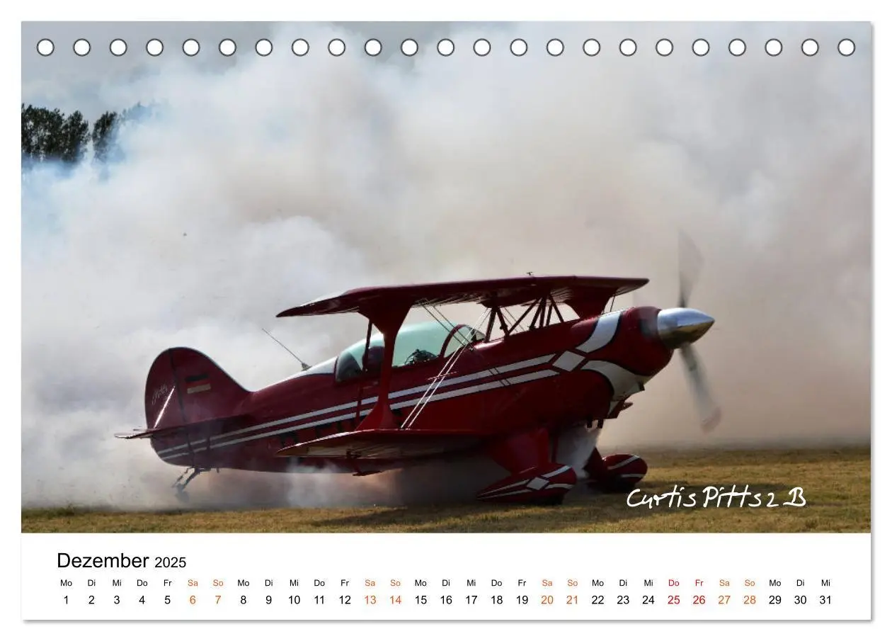 Bild: 9783435379934 | Die Faszination. Flugzeuge am Himmel (Tischkalender 2025 DIN A5...