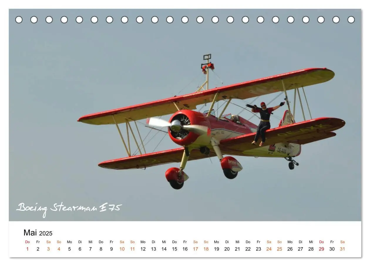 Bild: 9783435379934 | Die Faszination. Flugzeuge am Himmel (Tischkalender 2025 DIN A5...