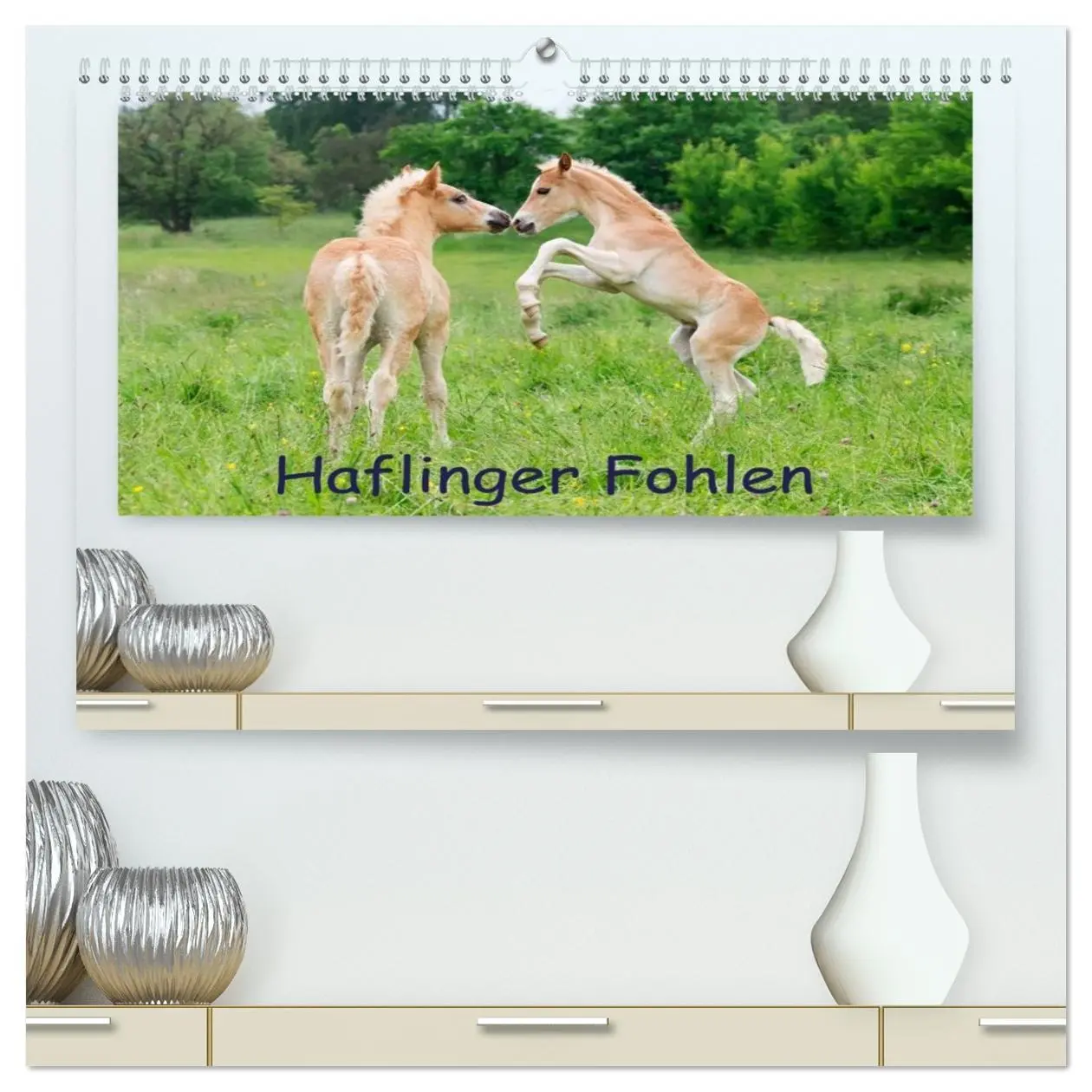Cover: 9783516179934 | Haflinger Fohlen (hochwertiger Premium Wandkalender 2026 DIN A2...