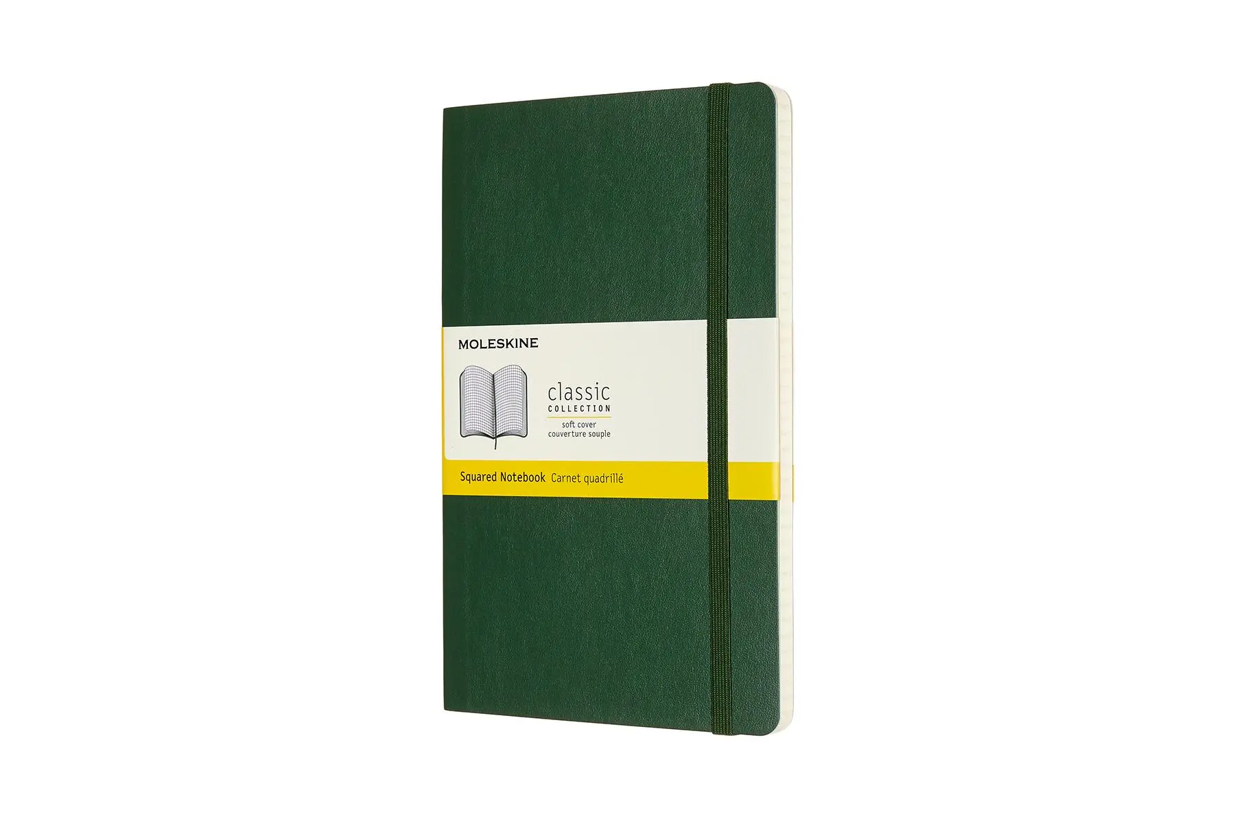Cover: 8053853600035 | Moleskine Notizbuch Large/A5, Kariert, Myrtengrün | Moleskine | 192 S.