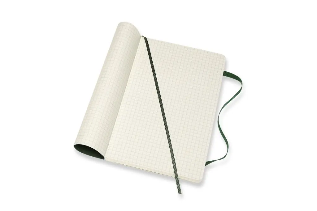 Bild: 8053853600035 | Moleskine Notizbuch Large/A5, Kariert, Myrtengrün | Moleskine | 192 S.