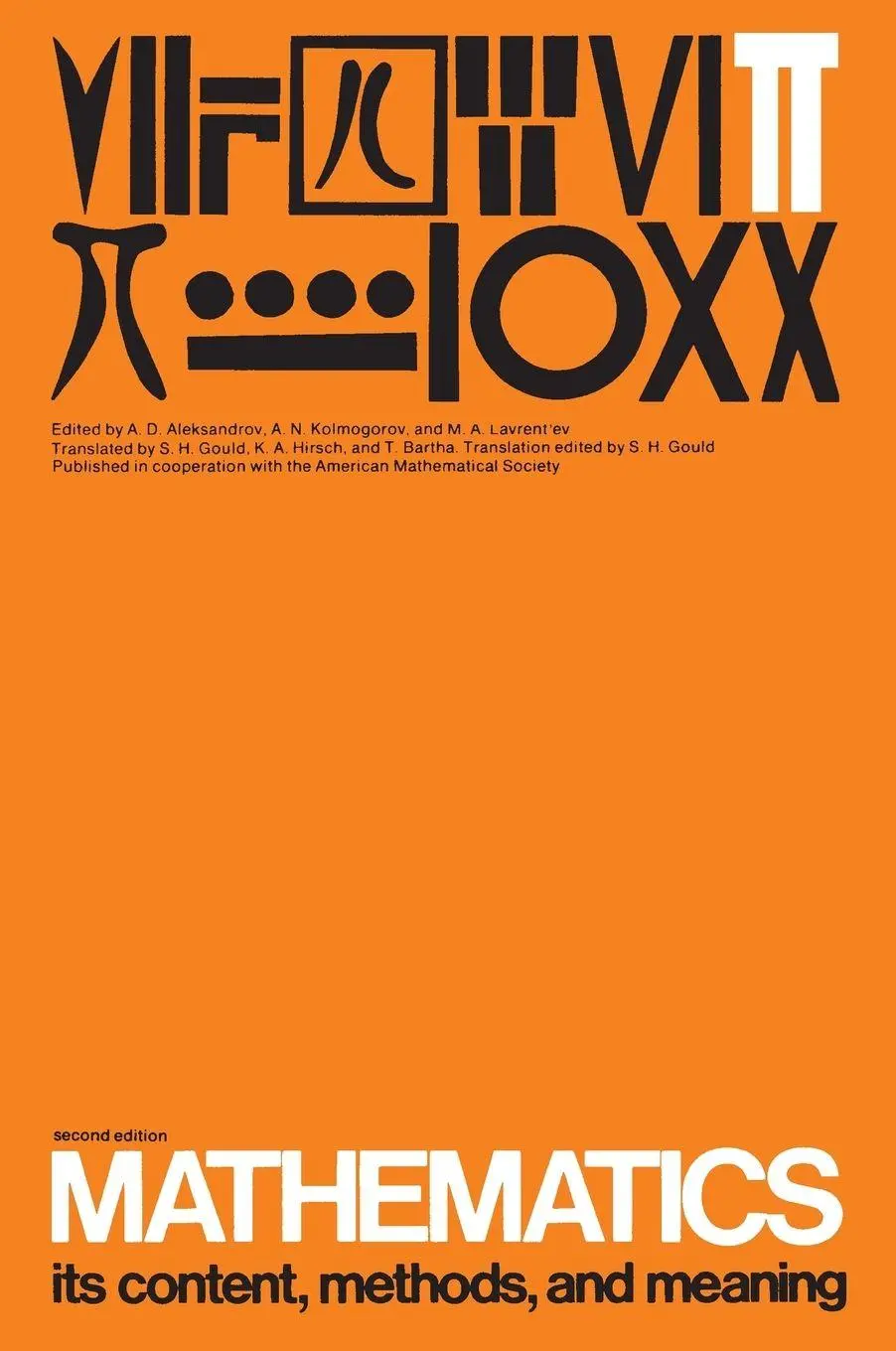 Cover: 9780262510035 | Mathematics, second edition, Volume 3 | A. D. Aleksandrov (u. a.)