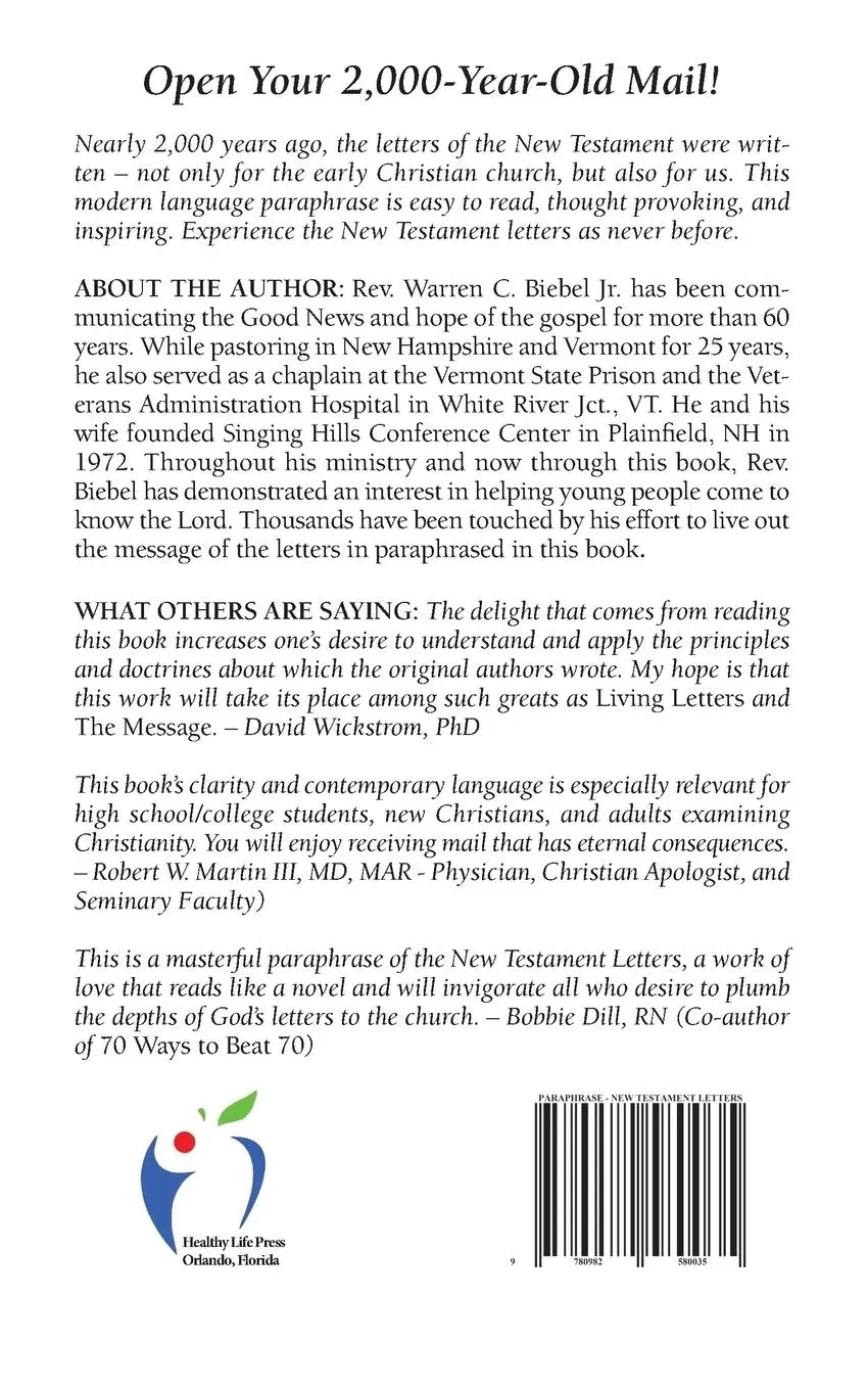 Rückseite: 9780982580035 | We've Got Mail | The New Testament Letters in Modern English | Jr
