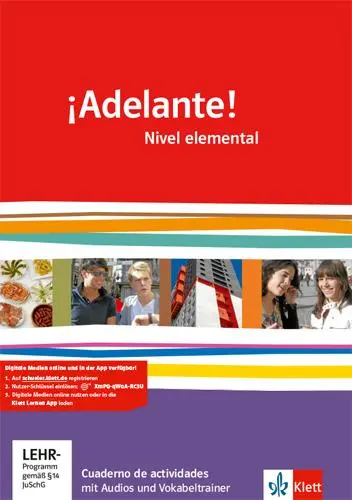 Cover: 9783125380035 | ¡Adelante!.Cuaderno de actividades mit Audios und Vokabeltrainer 1....