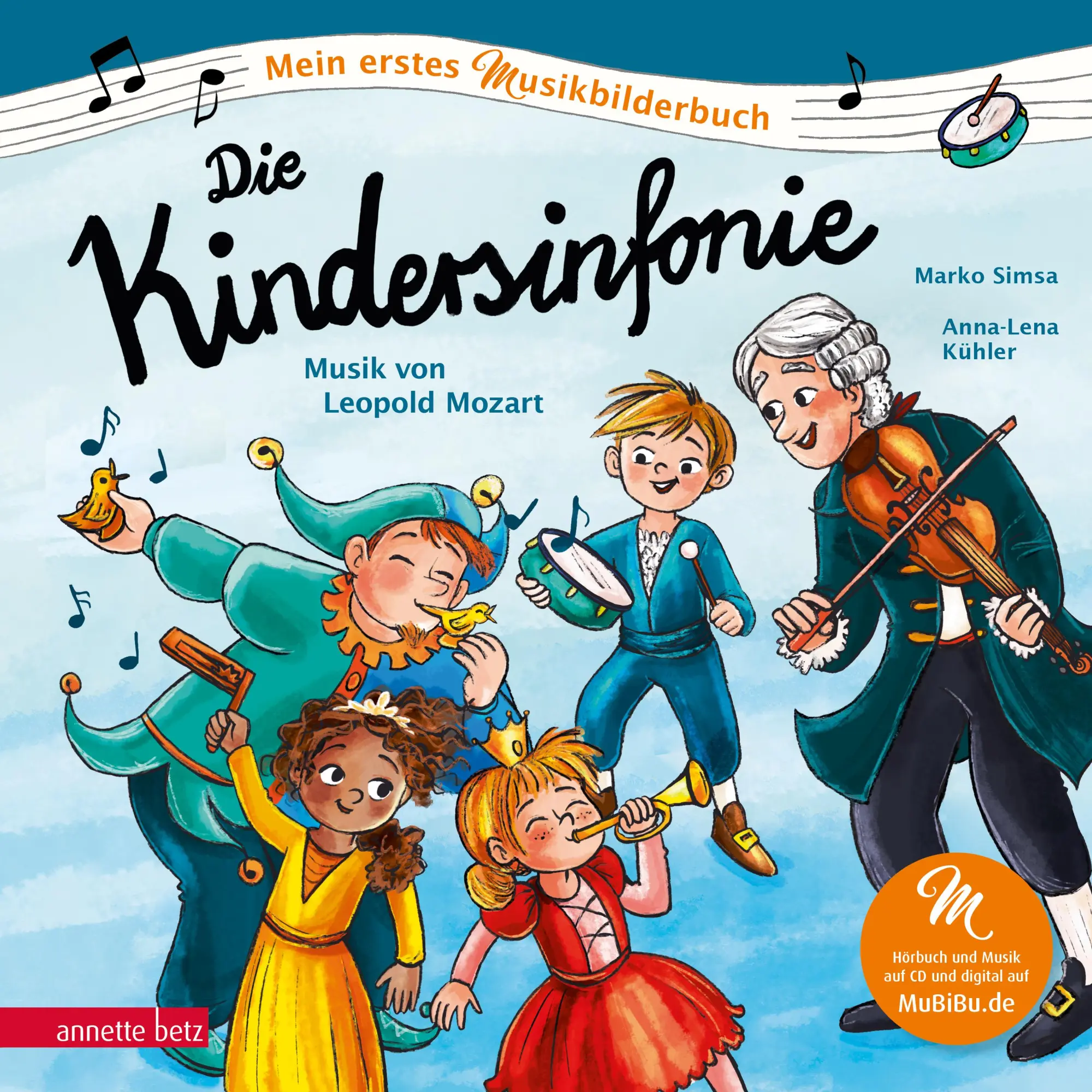 Cover: 9783219120035 | Die Kindersinfonie (Mein erstes Musikbilderbuch mit CD und zum...