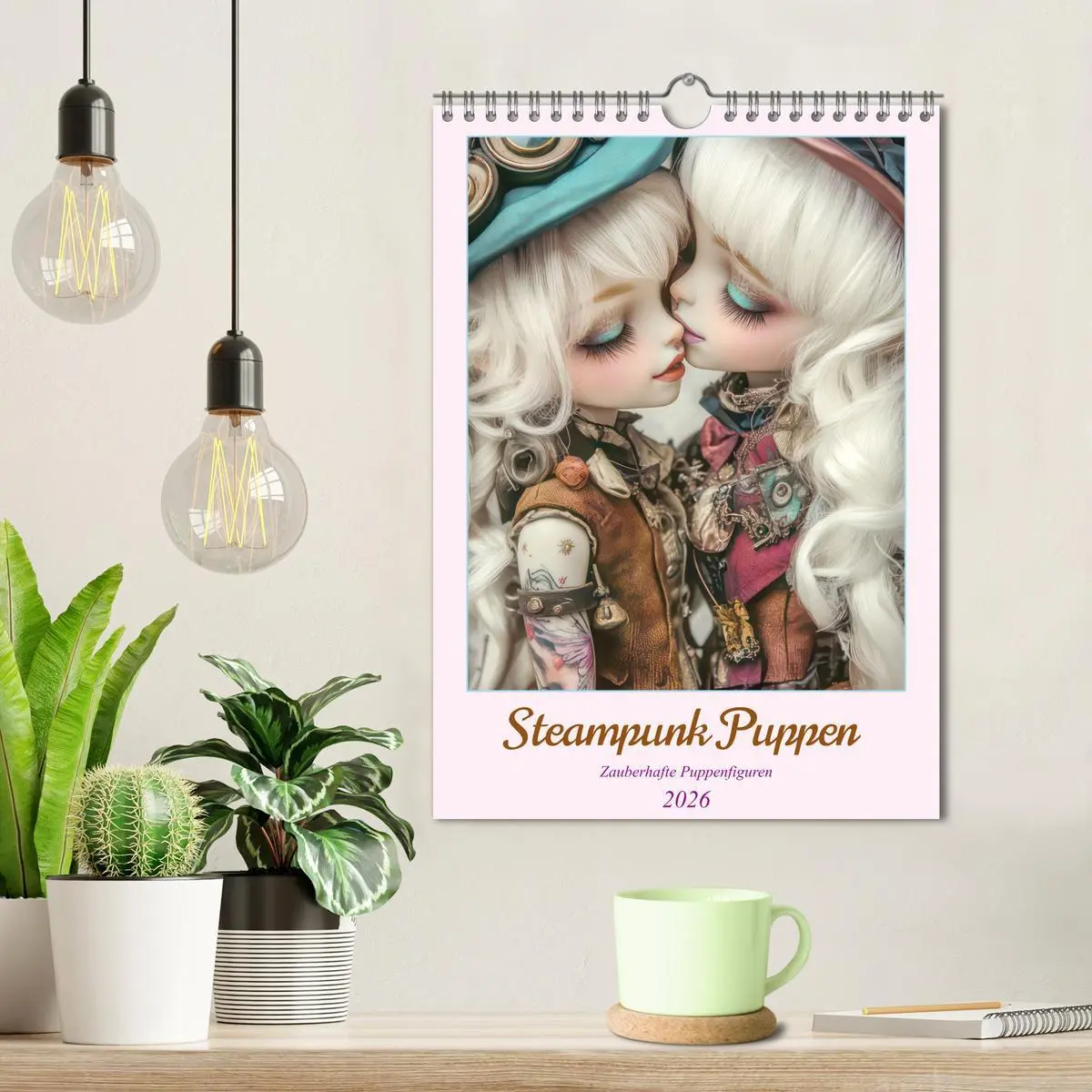 Bild: 9783457270035 | Steampunk Puppen - Zauberhafte Puppenfiguren (Wandkalender 2026 DIN...