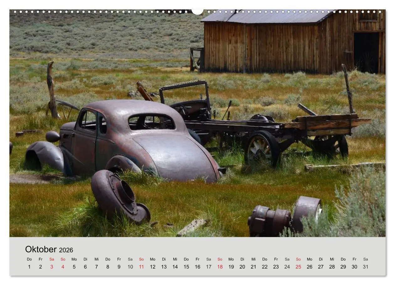 Bild: 9783457960035 | Rostige Autos. Faszination U.S. Wracks (Wandkalender 2026 DIN A2...