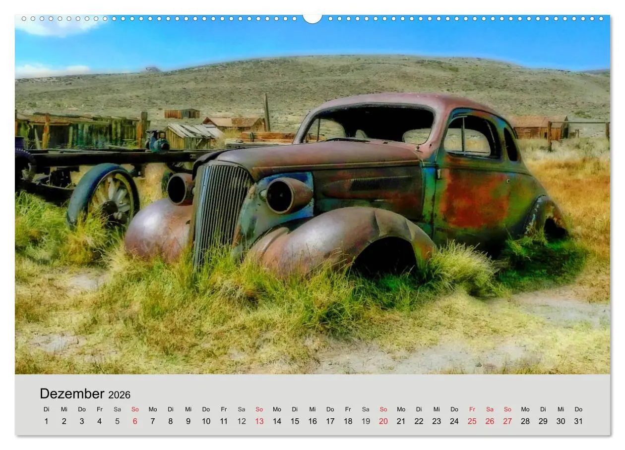 Bild: 9783457960035 | Rostige Autos. Faszination U.S. Wracks (Wandkalender 2026 DIN A2...