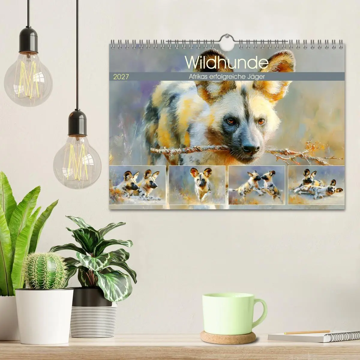 Bild: 9783516810035 | Wildhunde. Afrikas erfolgreiche Jäger (Wandkalender 2027 DIN A4...