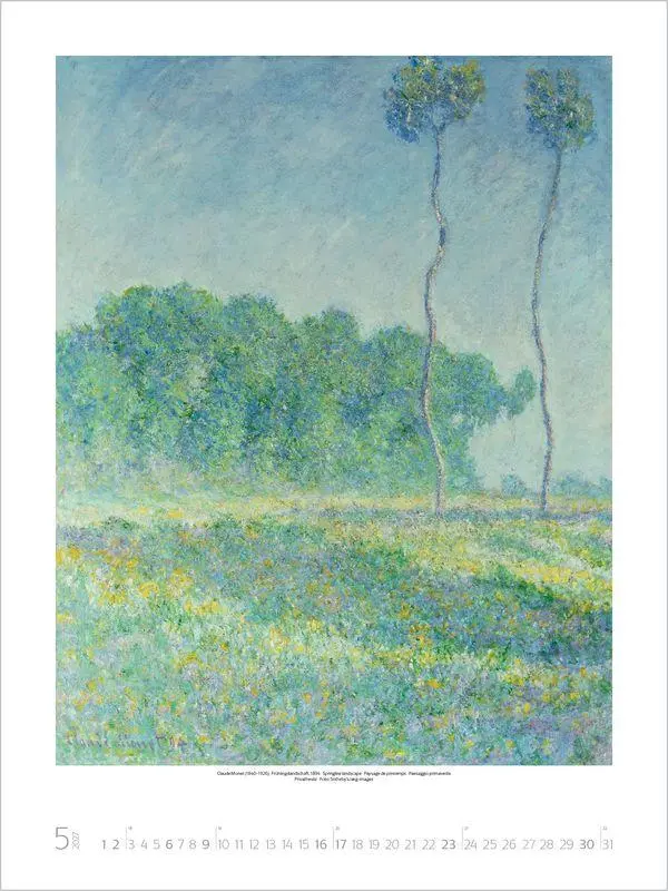 Bild: 9783819300035 | Claude Monet 2027 | Verlag Korsch | Kalender | Spiralbindung | 14 S.