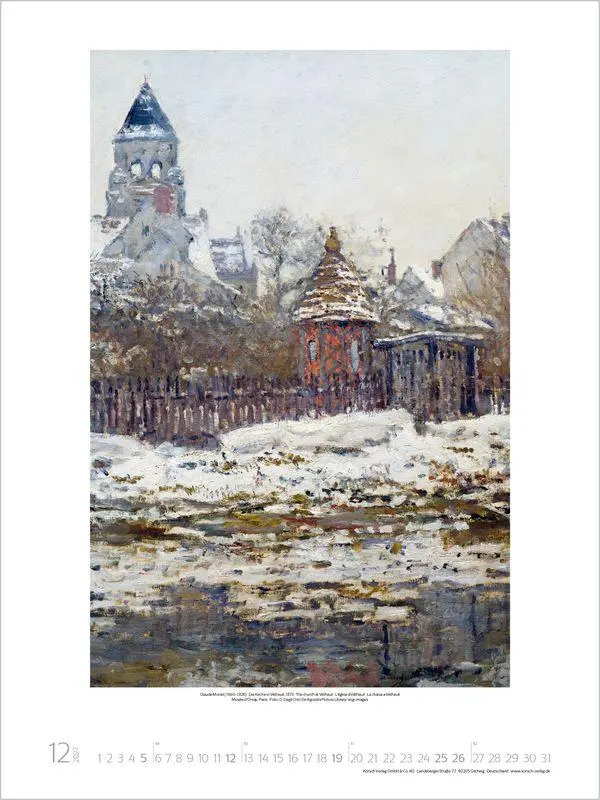 Bild: 9783819300035 | Claude Monet 2027 | Verlag Korsch | Kalender | Spiralbindung | 14 S.