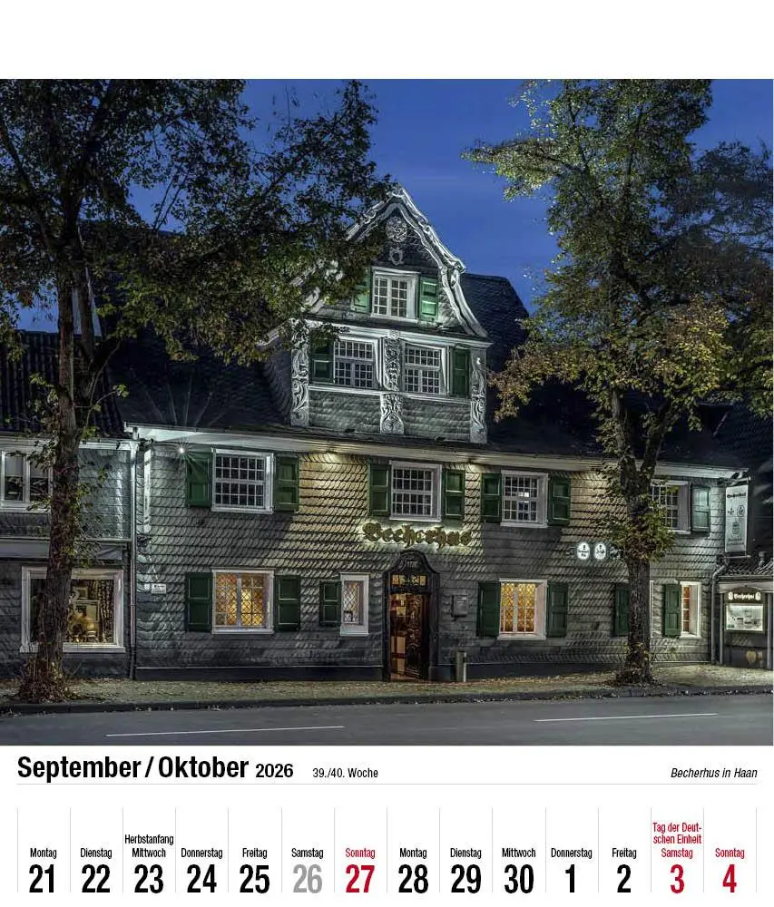 Bild: 9783910690035 | Schönes Bergisches Land 2026 | Holger Klaes | Kalender | 28 S. | 2026 Bild: 9783910690035 | Schönes Bergisches Land 2026 | Holger Klaes | Kalender | 28 S. | 2026