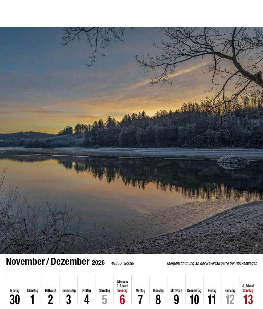 Bild: 9783910690035 | Schönes Bergisches Land 2026 | Holger Klaes | Kalender | 28 S. | 2026 Bild: 9783910690035 | Schönes Bergisches Land 2026 | Holger Klaes | Kalender | 28 S. | 2026