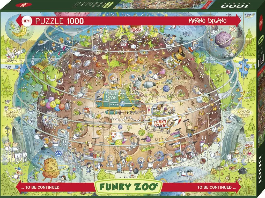 Cover: 4001689300135 | Cosmic Habitat Puzzle 1000 Teile | Marino Degano | Spiel | 30013