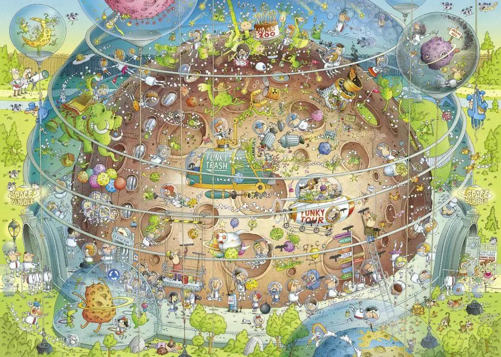 Bild: 4001689300135 | Cosmic Habitat Puzzle 1000 Teile | Marino Degano | Spiel | 30013