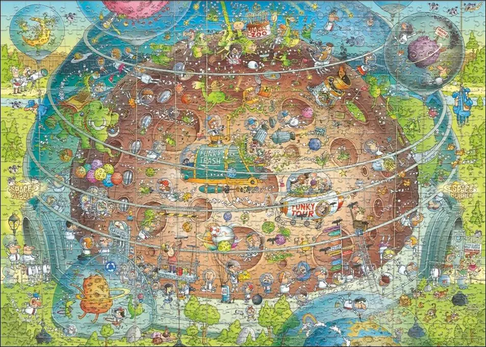 Bild: 4001689300135 | Cosmic Habitat Puzzle 1000 Teile | Marino Degano | Spiel | 30013