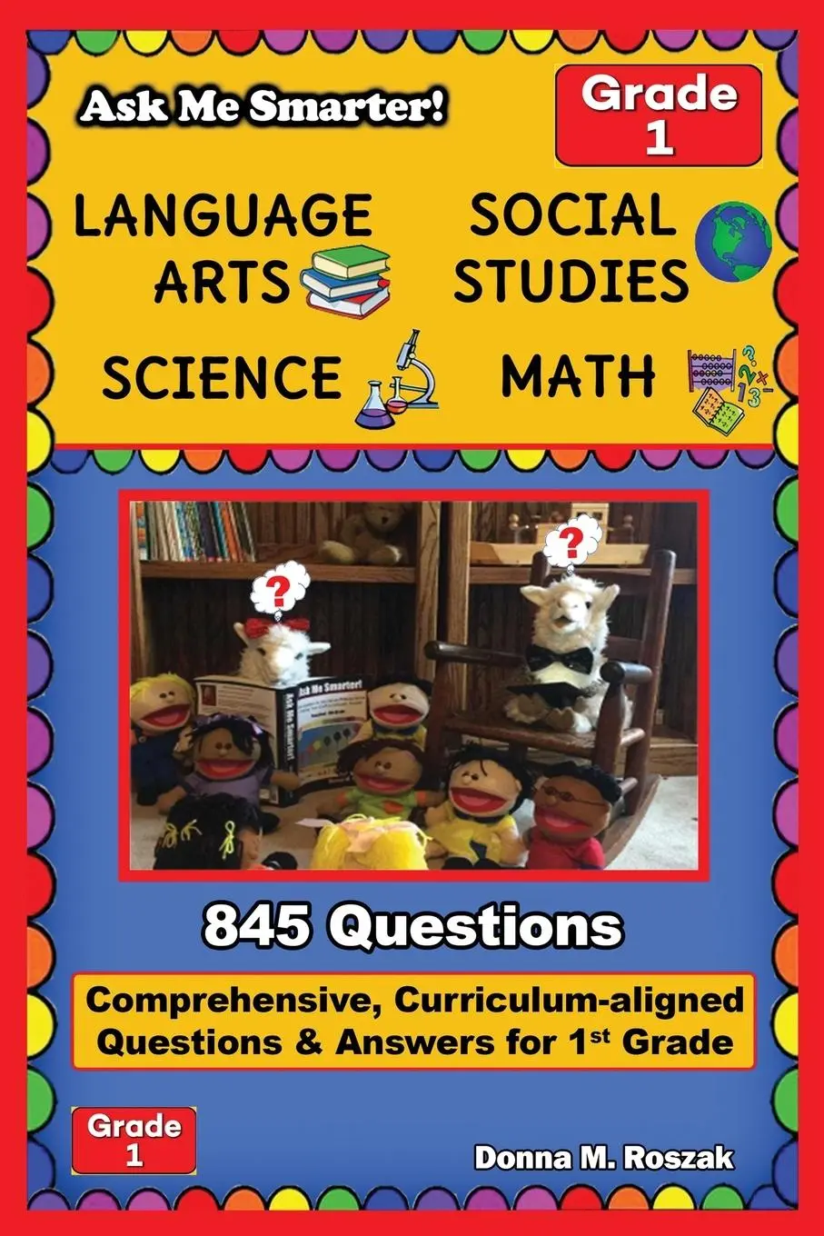 Cover: 9780986080135 | Ask Me Smarter! Language Arts, Social Studies, Science, and Math -...