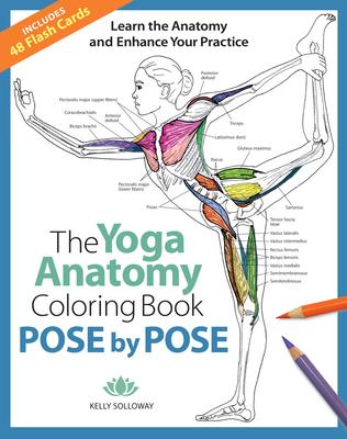 Cover: 9781684620135 | The Yoga Anatomy Coloring Book: Pose by Pose | Kelly Solloway | Buch