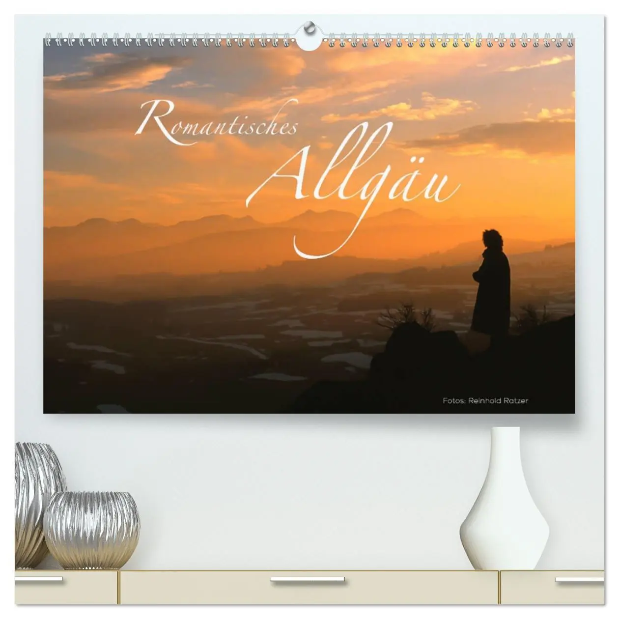 Cover: 9783516040135 | Romantisches Allgäu (hochwertiger Premium Wandkalender 2026 DIN A2...