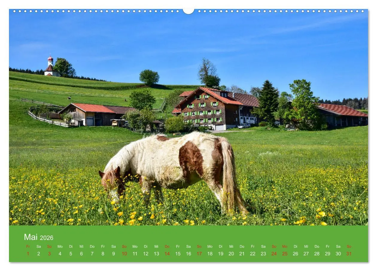 Bild: 9783516040135 | Romantisches Allgäu (hochwertiger Premium Wandkalender 2026 DIN A2...