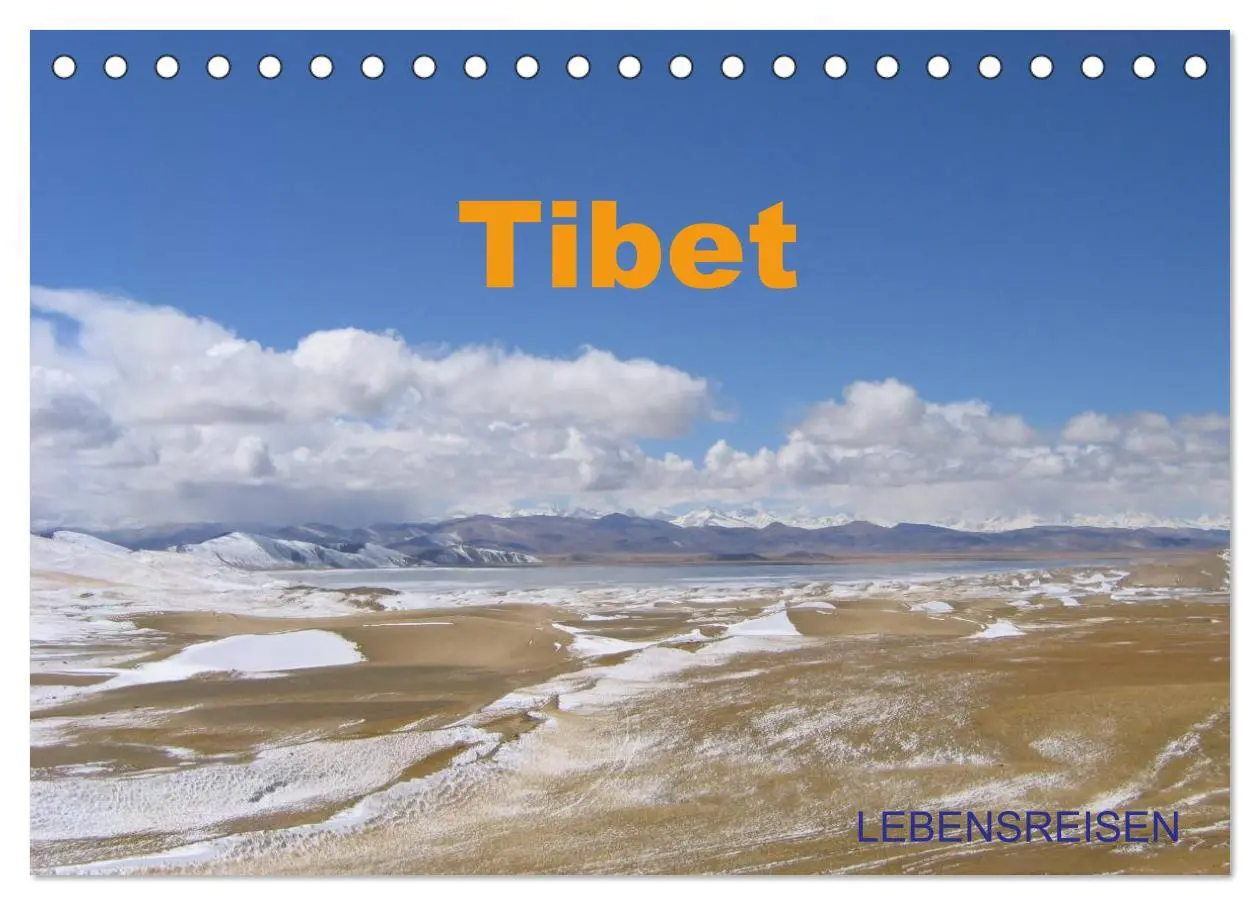 Cover: 9783516110135 | Tibet (Tischkalender 2026 DIN A5 quer), CALVENDO Monatskalender | 2026