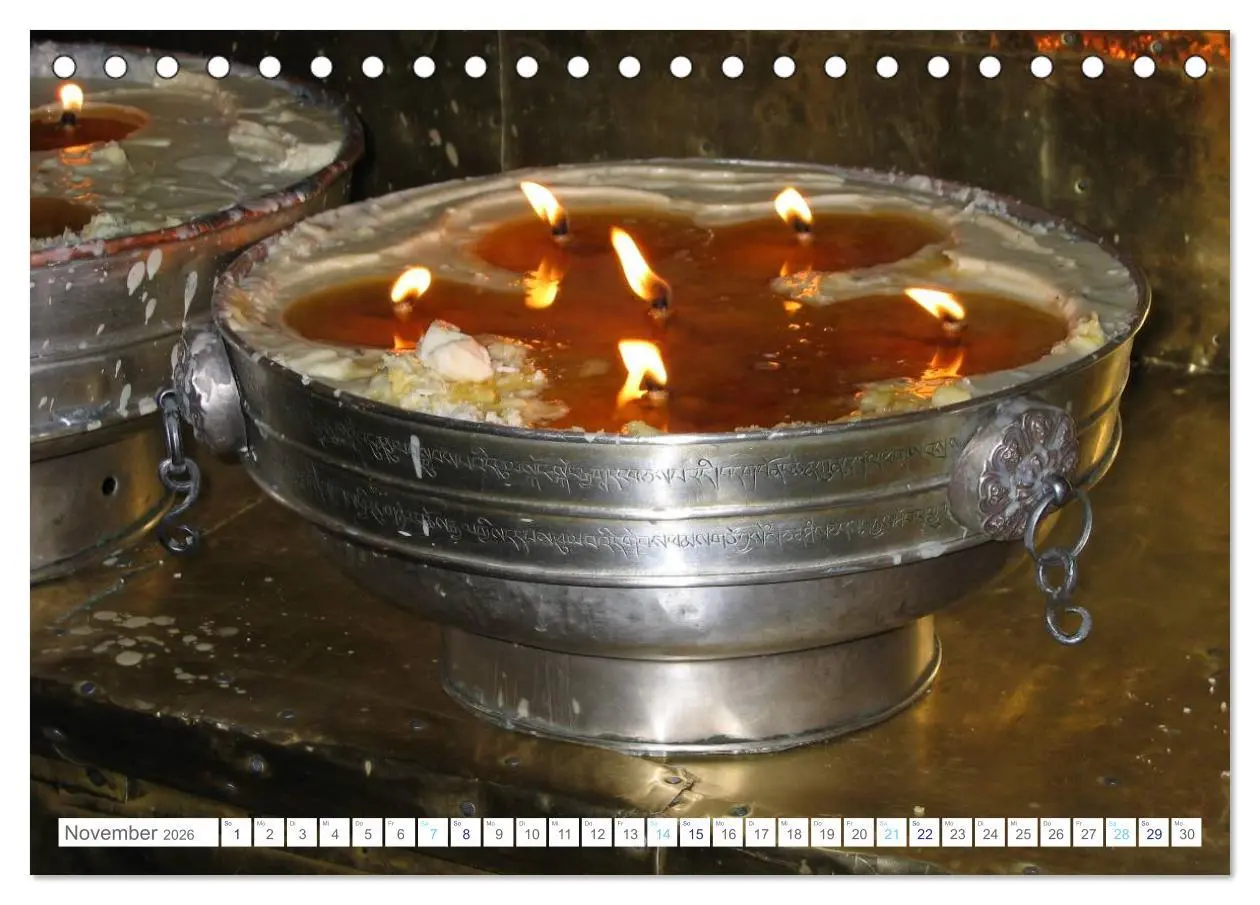 Bild: 9783516110135 | Tibet (Tischkalender 2026 DIN A5 quer), CALVENDO Monatskalender | 2026
