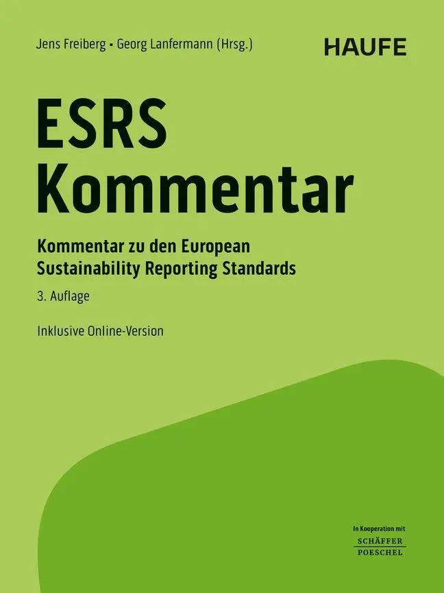 Cover: 9783648190135 | Haufe ESRS-Kommentar bereits in 3. Auflage | Jens Freiberg (u. a.)