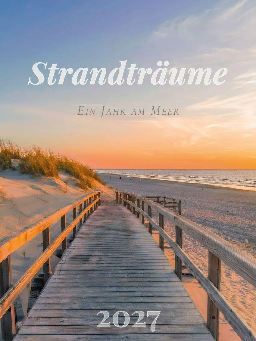 Cover: 9783693570135 | Strandträume - Ein Jahr am Meer Kalender 2027 | Susanne Pommer (u. a.)