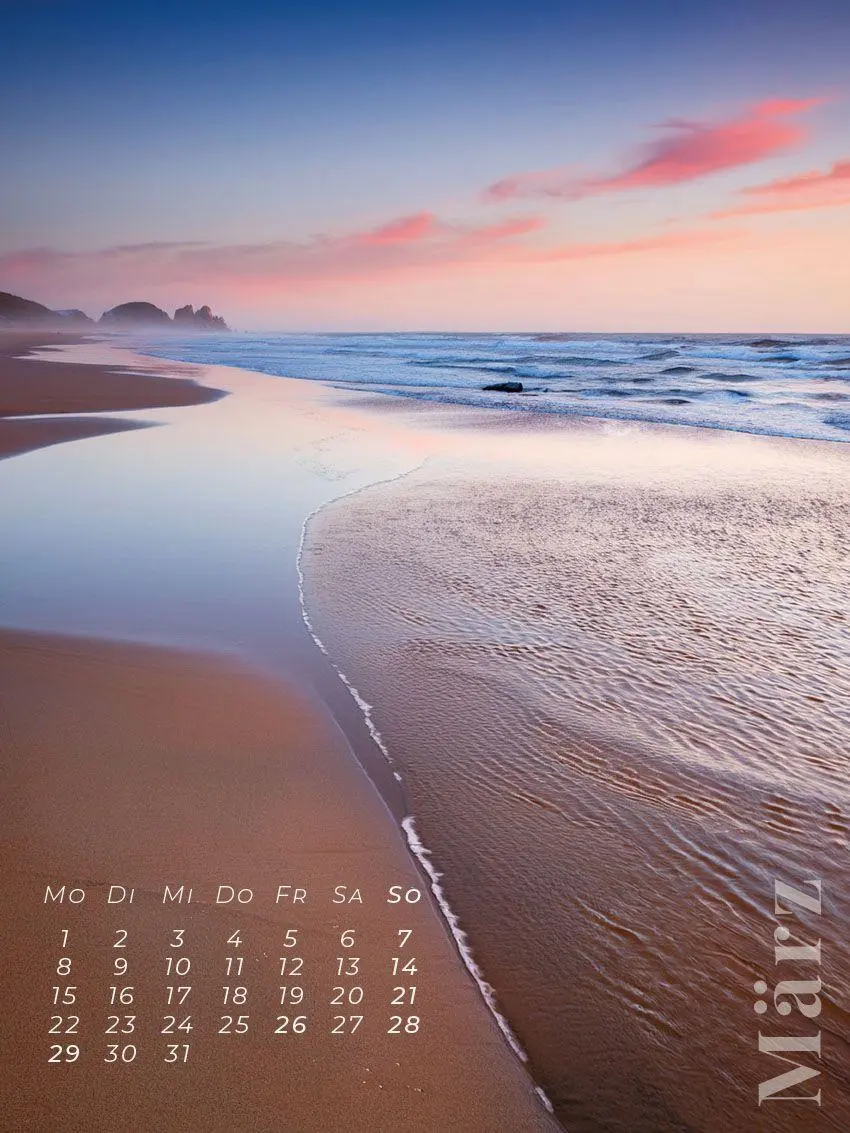 Bild: 9783693570135 | Strandträume - Ein Jahr am Meer Kalender 2027 | Susanne Pommer (u. a.)