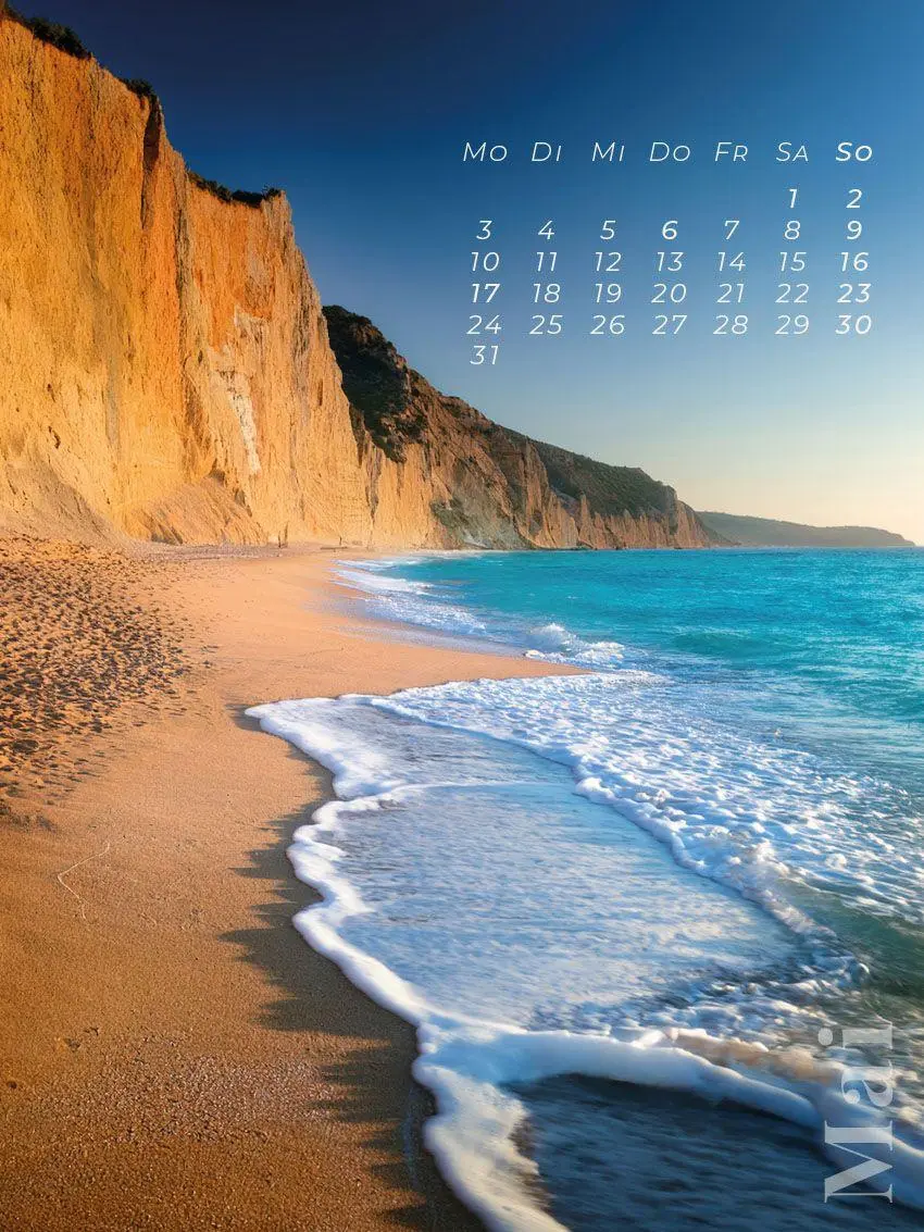 Bild: 9783693570135 | Strandträume - Ein Jahr am Meer Kalender 2027 | Susanne Pommer (u. a.)