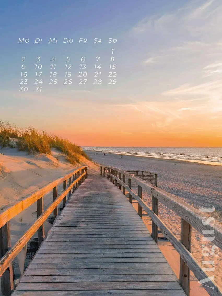 Bild: 9783693570135 | Strandträume - Ein Jahr am Meer Kalender 2027 | Susanne Pommer (u. a.)