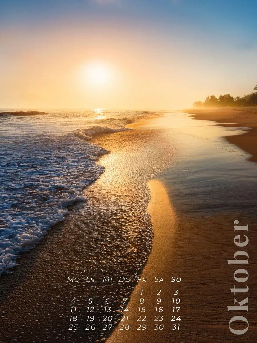 Bild: 9783693570135 | Strandträume - Ein Jahr am Meer Kalender 2027 | Susanne Pommer (u. a.)