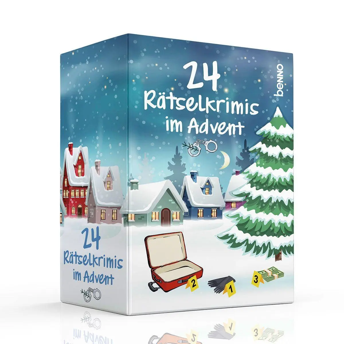 Cover: 9783746270135 | 24 Rätselkrimis im Advent | Steffen Mohr (u. a.) | Taschenbuch | 2026