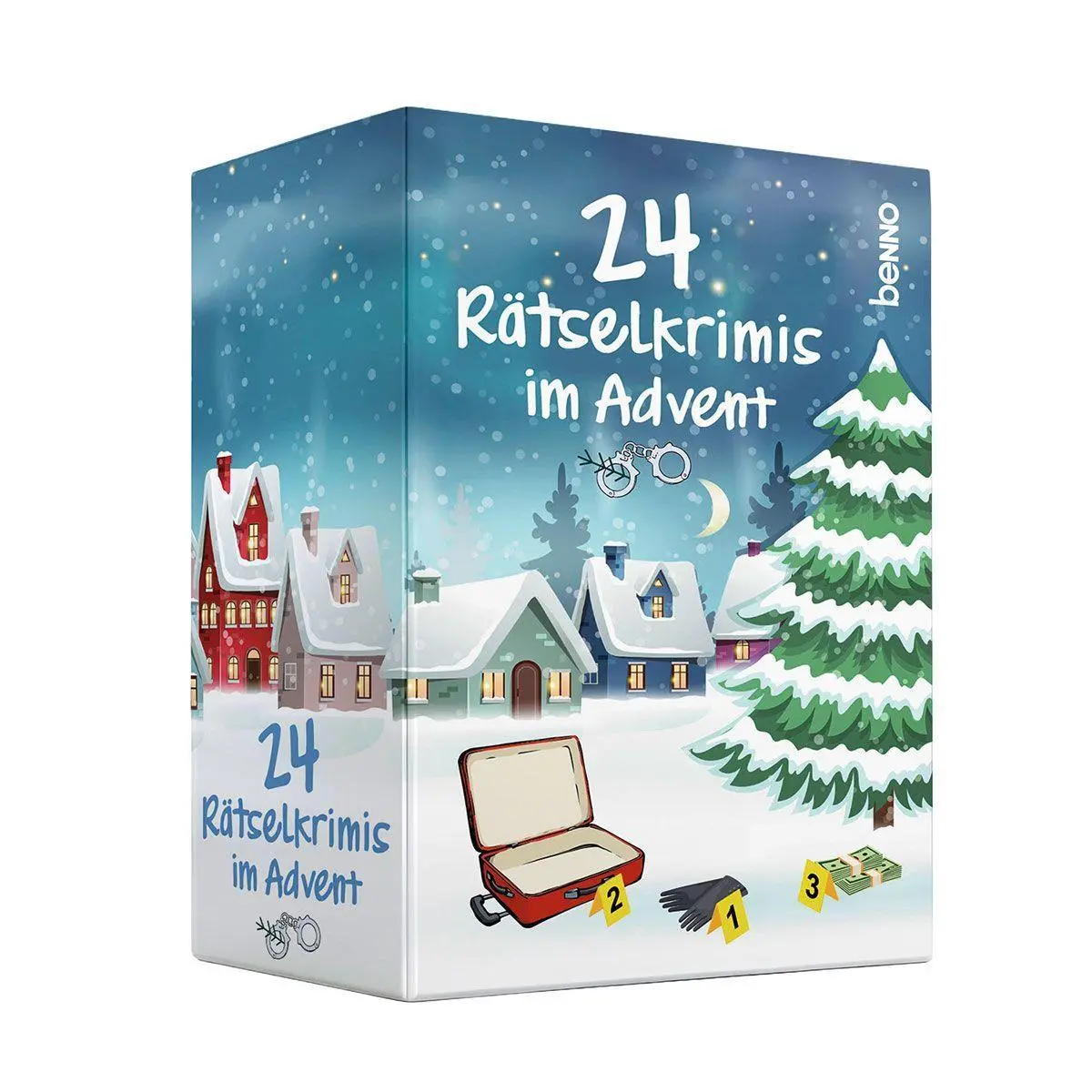 Bild: 9783746270135 | 24 Rätselkrimis im Advent | Steffen Mohr (u. a.) | Taschenbuch | 2026