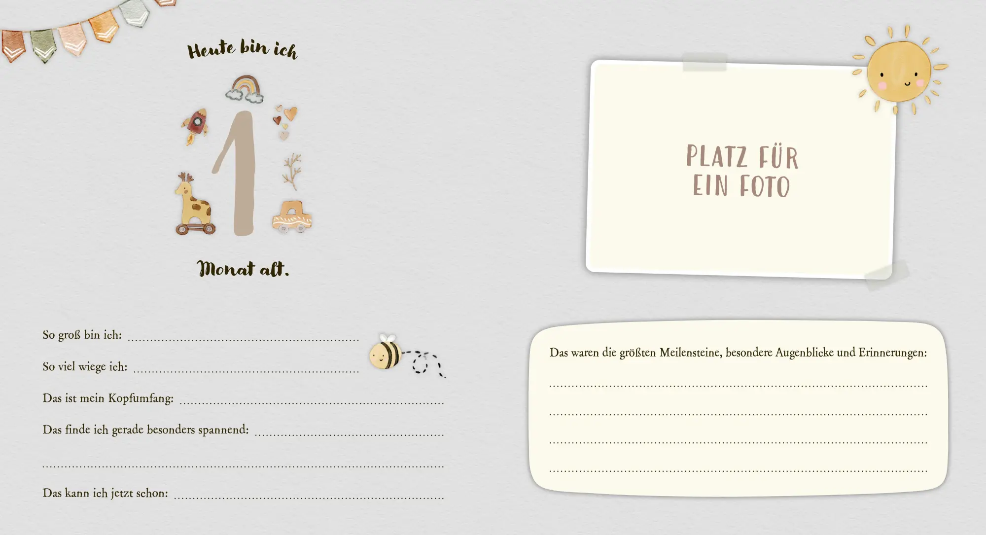 Bild: 9783833910135 | Babyalbum - Mein erstes Jahr | Buch | 64 S. | Deutsch | 2025