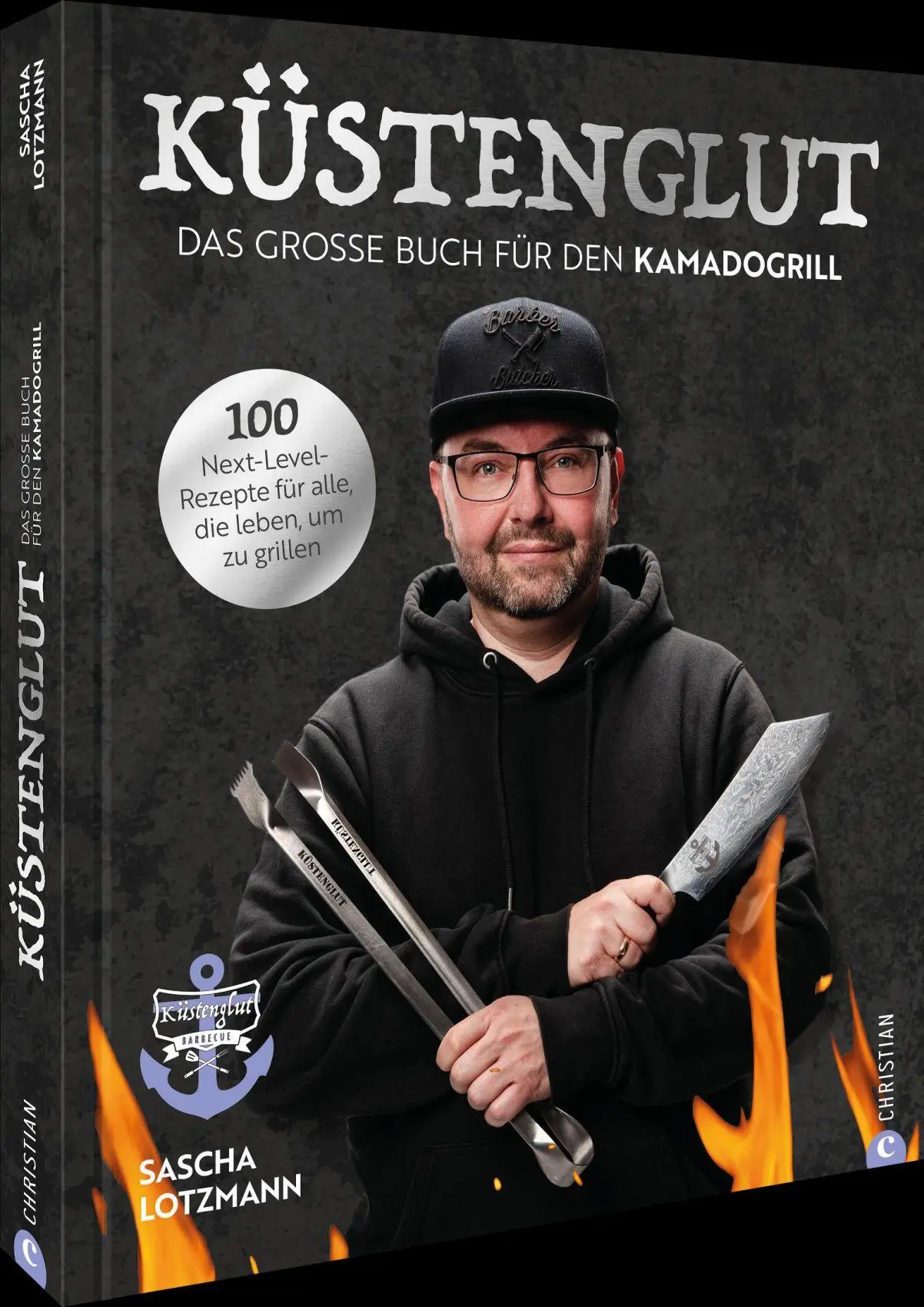 Cover: 9783989510135 | Ku¿stenglut: Das große Buch für den Kamadogrill | Sascha Lotzmann