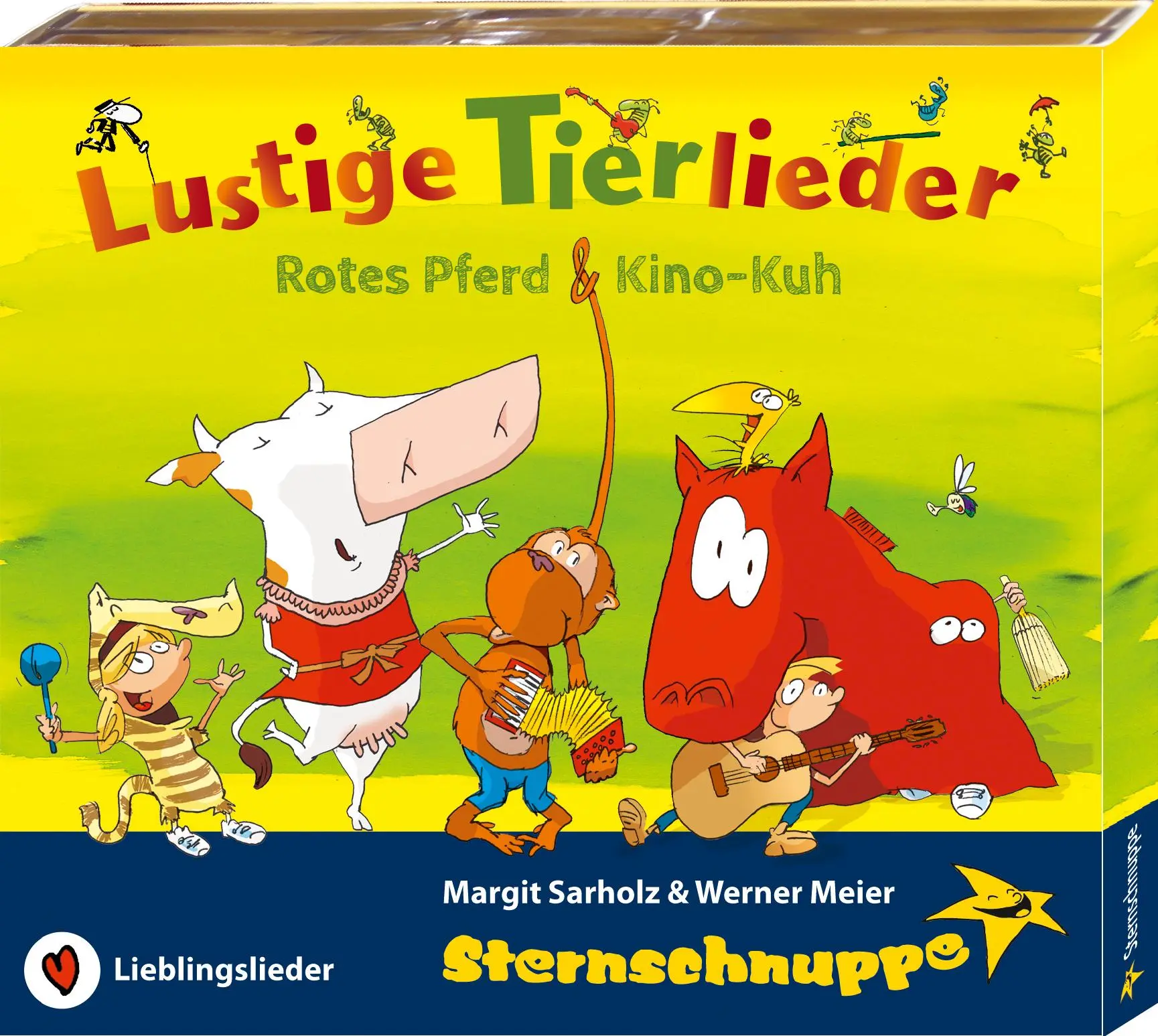 Cover: 4028618140235 | Lustige Tierlieder | Rotes Pferd &amp; Kino-Kuh | Margit Sarholz (u. a.)