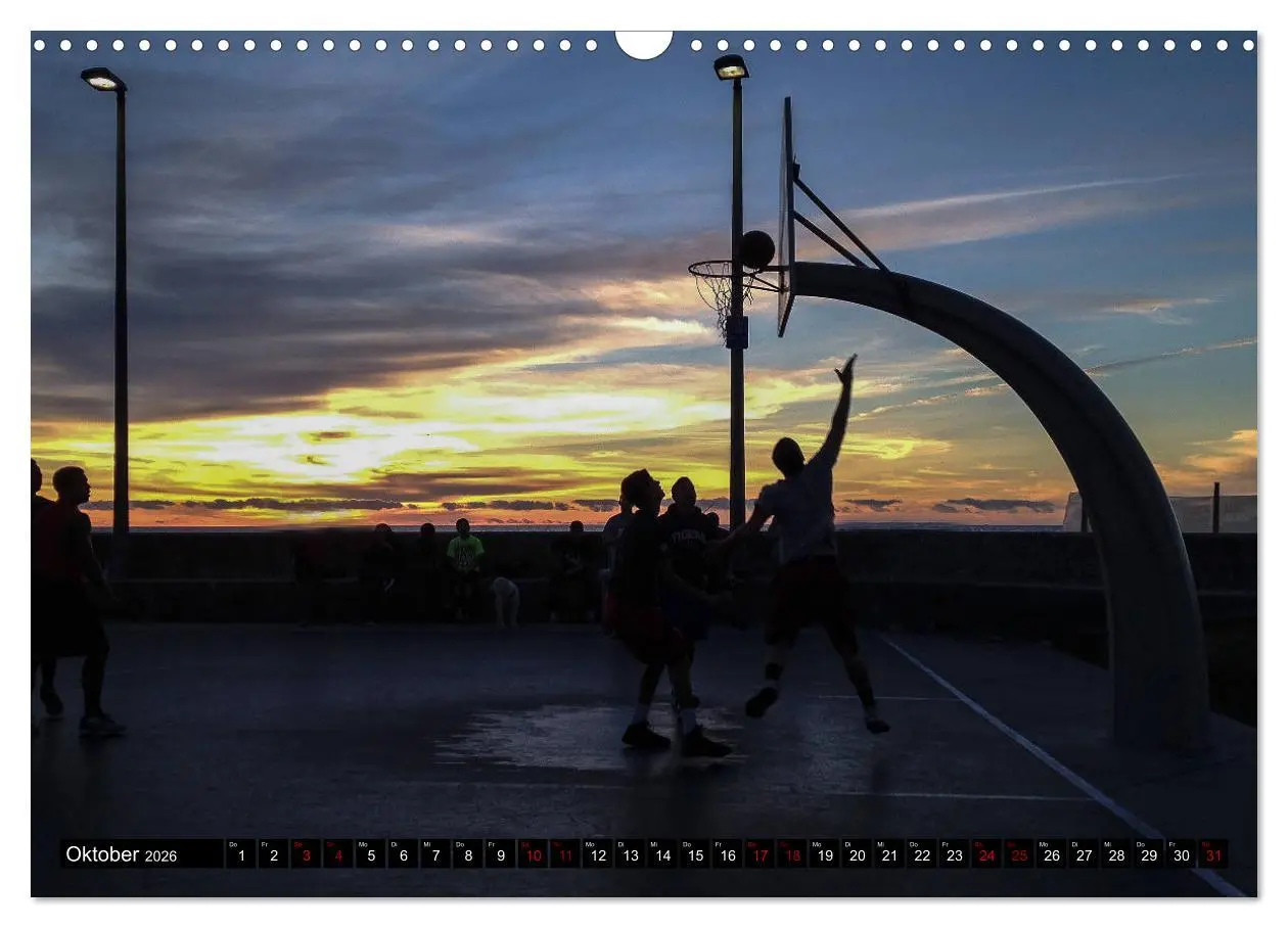 Bild: 9783457940235 | Basketball Action (Wandkalender 2026 DIN A3 quer), CALVENDO...