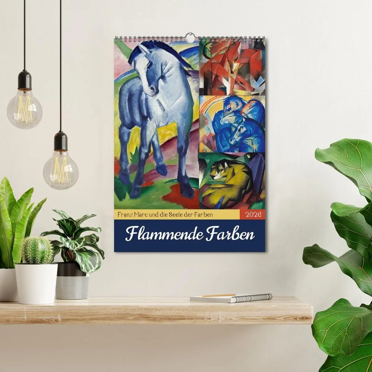 Bild: 9783516720235 | Flammende Farben (Wandkalender 2026 DIN A3 hoch), CALVENDO...