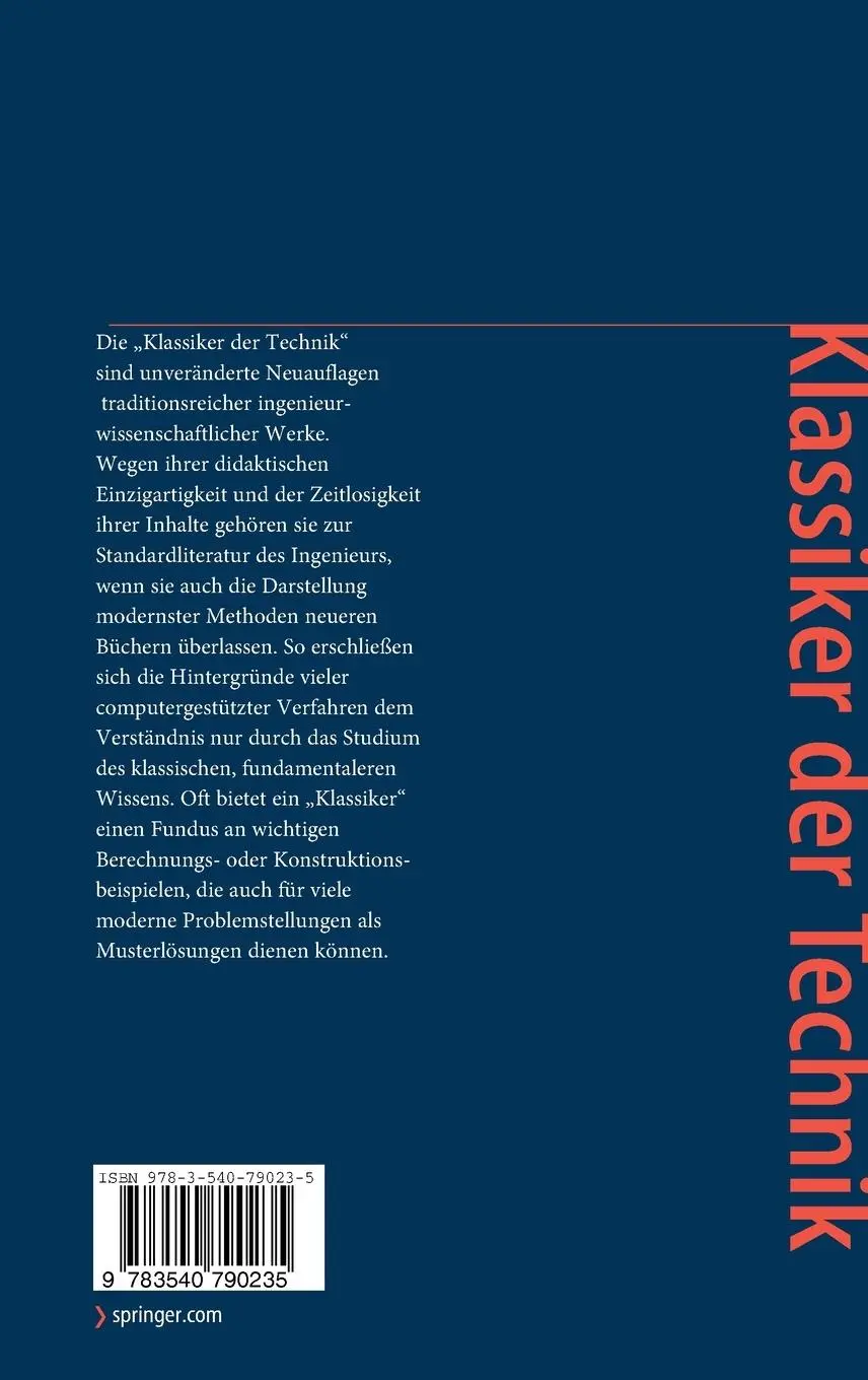 Rückseite: 9783540790235 | Fluidmechanik | Erich A. Truckenbrodt | Buch | Klassiker der Technik
