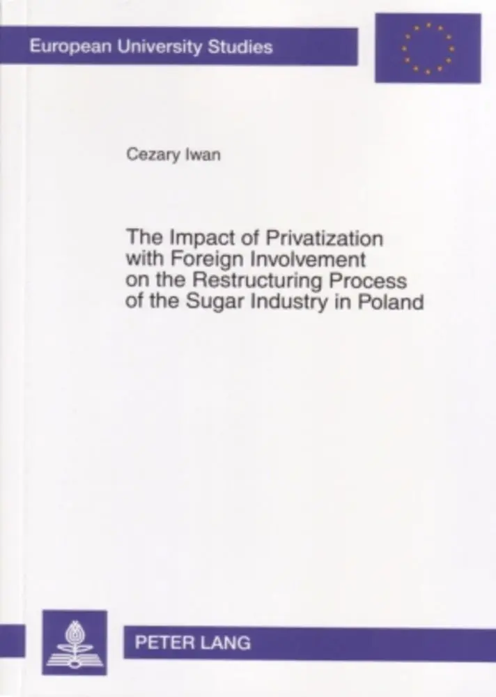 Cover: 9783631560235 | The Impact of Privatization with Foreign Involvement on the...