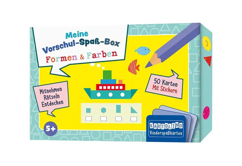 Cover: 9783790100235 | Meine Vorschul-Spaß-Box: Formen und Farben | Box | 50 S. | Deutsch