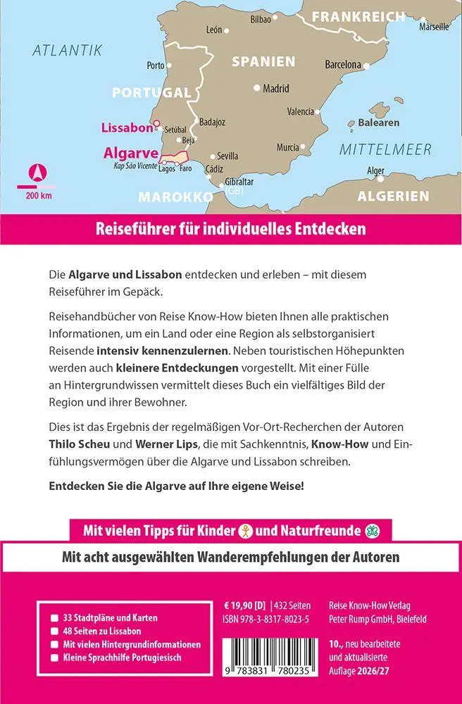 Bild: 9783831780235 | Reise Know-How Reiseführer Algarve und Lissabon | Thilo Scheu (u. a.)
