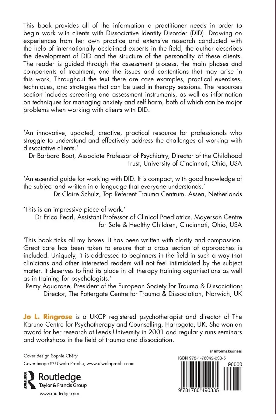 Rückseite: 9781780490335 | Understanding and Treating Dissociative Identity Disorder (or...