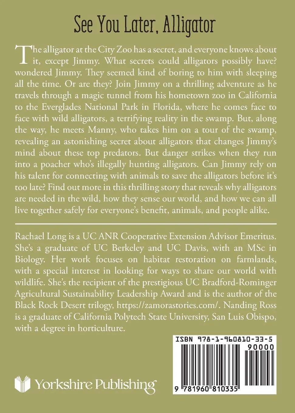 Rückseite: 9781960810335 | See You Later, Alligator | Rachael Freeman Long | Taschenbuch | 2023